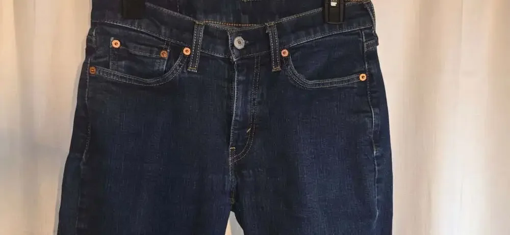 Levi's 514 Straight Fit Dark Wash Jeans Size 29x30